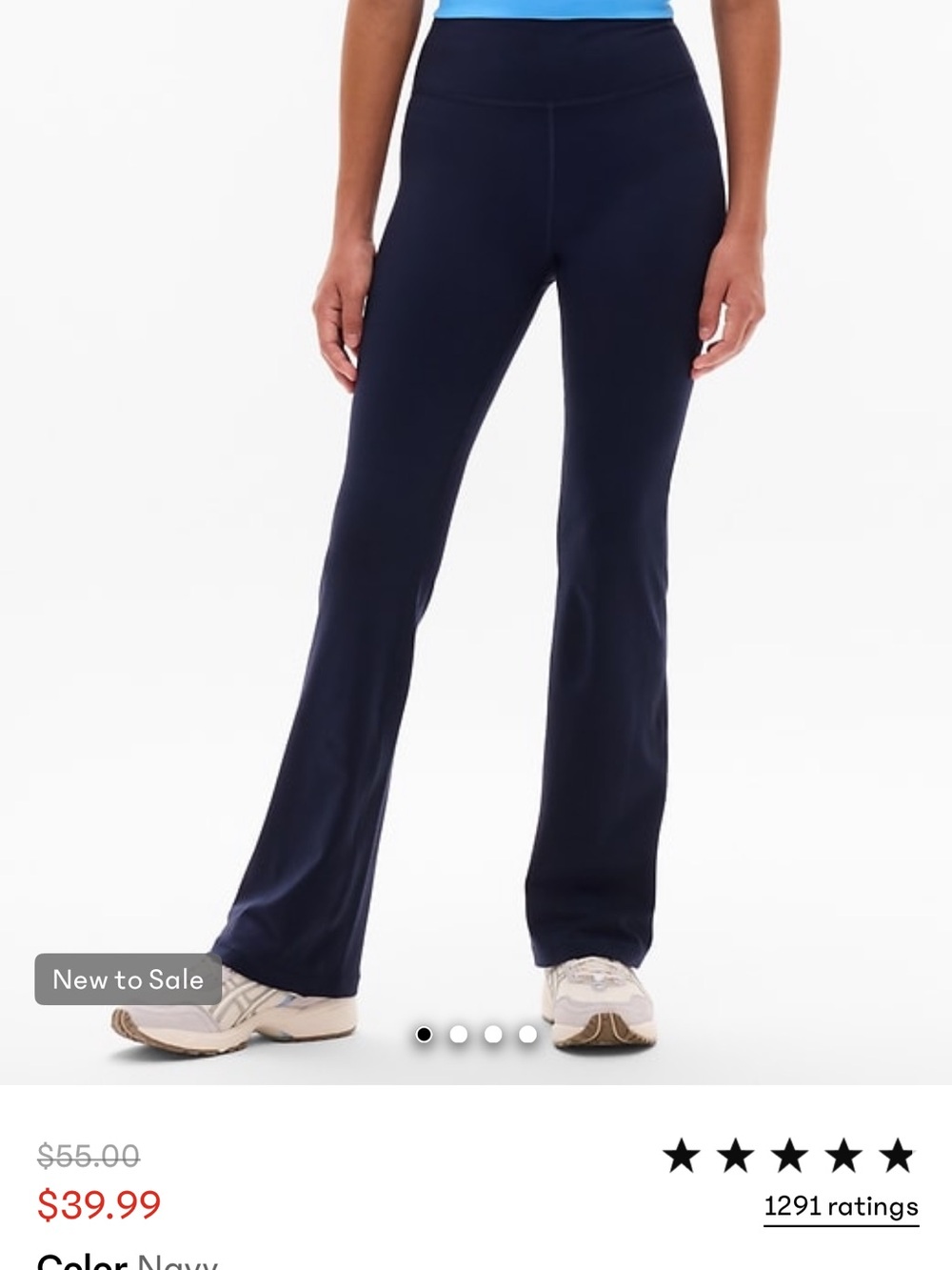 Athleta Girls High Rise Chit Chat Flare Pants